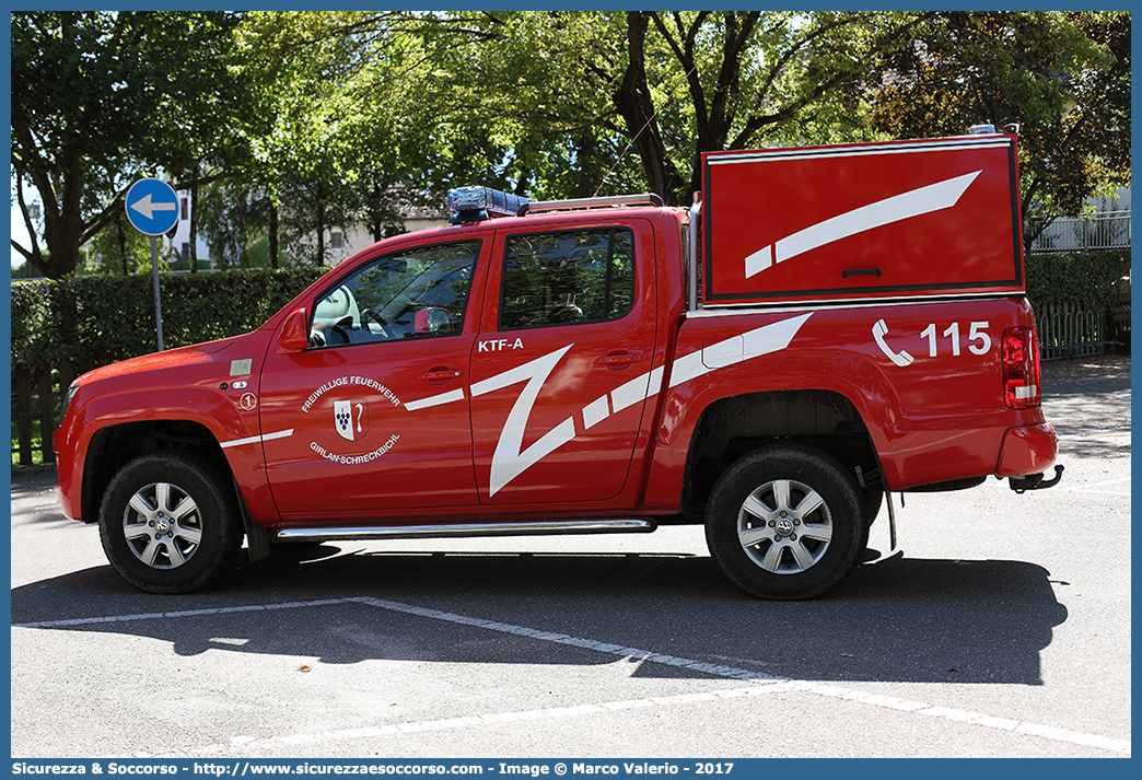 VF FW3AN
Vigili del Fuoco Volontari Cornaiano-Colterenzio
Freiwillige Feuerwehr Girlan-Schreckbichl
Volkswagen Amarok
Allestitore Ziegler Italiana GmbH
Parole chiave: VFV;V.F.V.;Vigili;Fuoco;Volontari;Freiwillige;Feuerwehr;Cornaiano;Colterenzio;Girlan;Schreckbichl;Volkswagen;Amarok;Ziegler