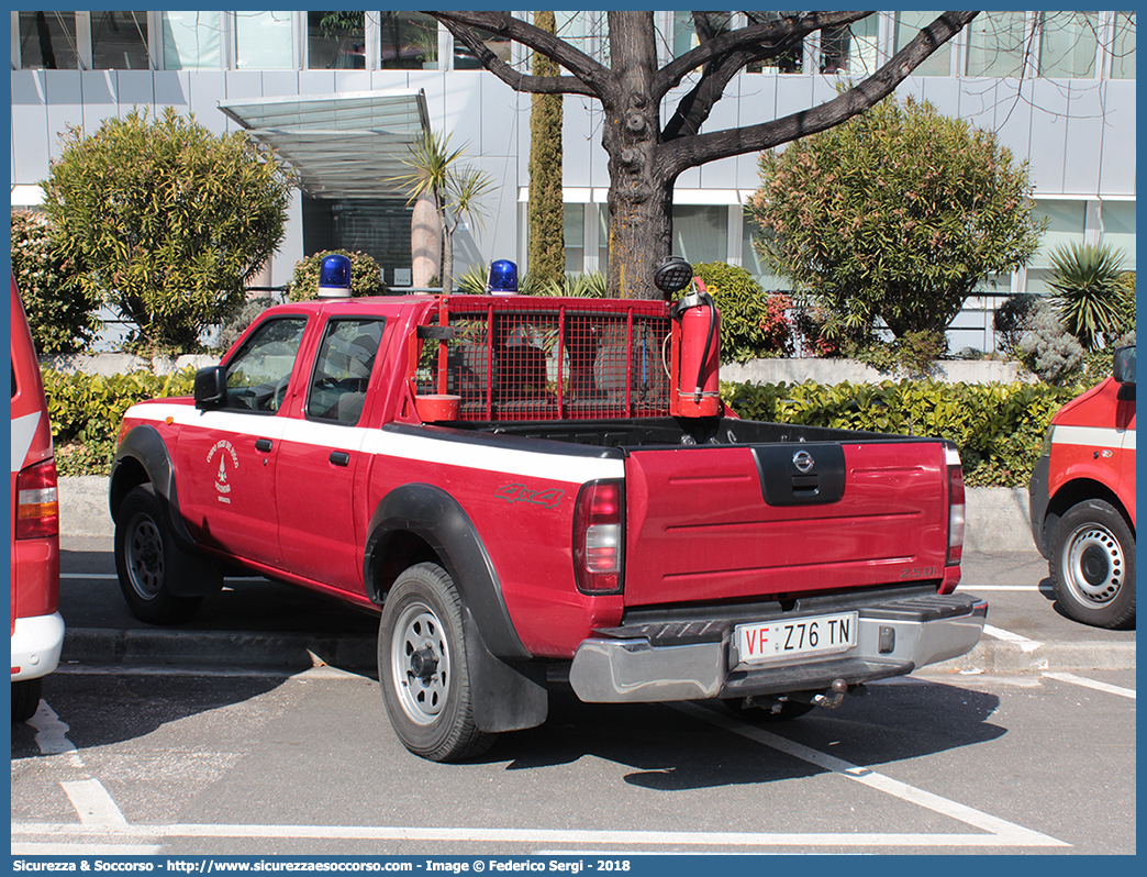 VF Z76TN
Corpo Vigili del Fuoco Volontari Ospedaletto
Nissan Navara I serie restyling
Parole chiave: VFV;V.F.V.;Corpo;Vigili;del;Fuoco;Volontari;Ospedaletto;Nissan;Navara