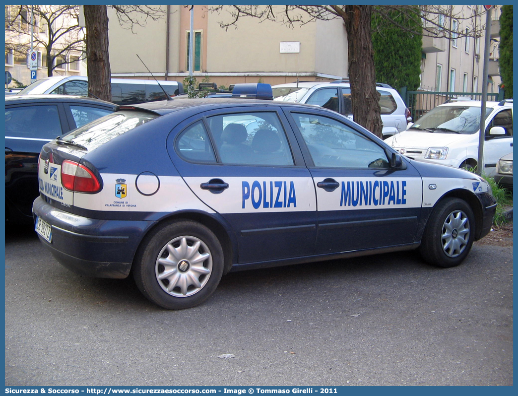 -
Polizia Municipale
Comune di Villafranca di Verona
Seat Leon I serie
Allestitore Orlandi S.r.l.
Parole chiave: PL;P.L.;PM;P.M.;Polizia;Municipale;Locale;Villafranca di Verona;Seat;Leon;Orlandi