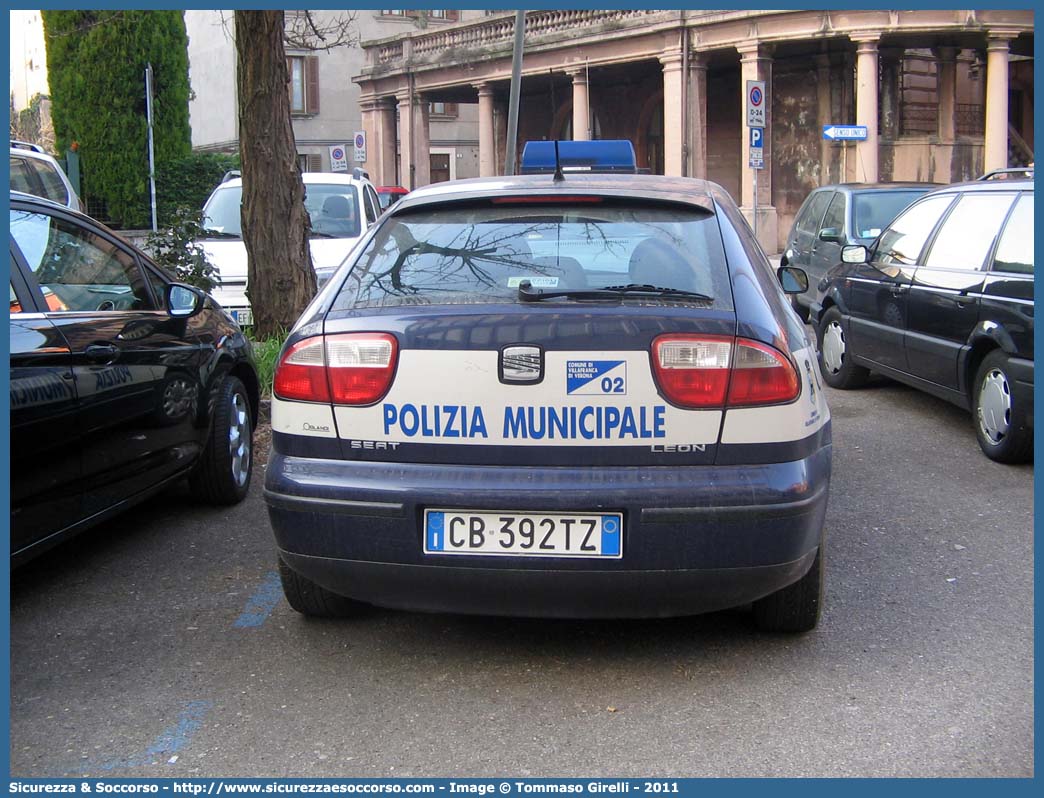 -
Polizia Municipale
Comune di Villafranca di Verona
Seat Leon I serie
Allestitore Orlandi S.r.l.
Parole chiave: PL;P.L.;PM;P.M.;Polizia;Municipale;Locale;Villafranca di Verona;Seat;Leon;Orlandi