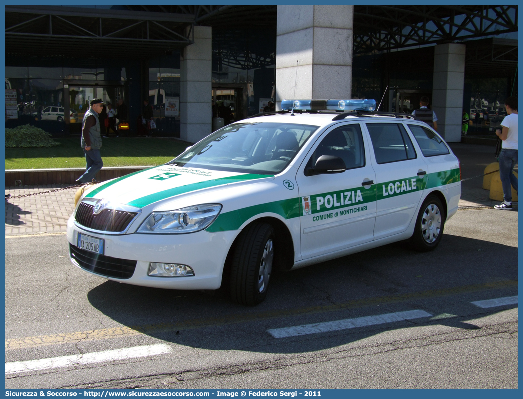 Polizia Locale YA205AB
Polizia Locale
Comune di Montichiari
Skoda Octavia Wagon III serie
Allestitore Focaccia Group S.r.l.
Parole chiave: PL;PM;P.L.;P.M.;Polizia;Locale;Municipale;Montichiari;Skoda;Octavia;Wagon;Focaccia