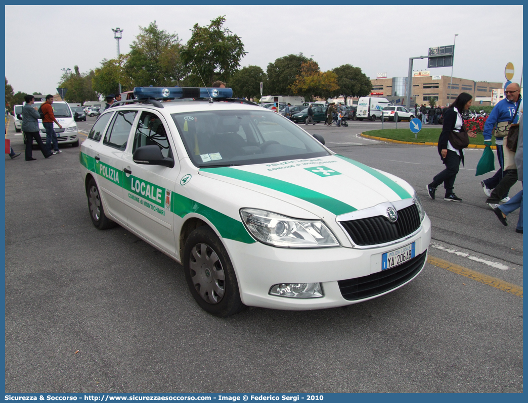 Polizia Locale YA206AB
Polizia Locale
Comune di Montichiari
Skoda Octavia Wagon III serie
Allestitore Focaccia Group S.r.l.
Parole chiave: PL;PM;P.L.;P.M.;Polizia;Locale;Municipale;Montichiari;Skoda;Octavia;Wagon;Focaccia