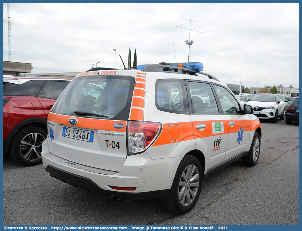 T04
118 Trieste
Subaru Forester V serie
Allestitore Aricar S.p.A.
Parole chiave: 118;Trieste;Automedica;Automedicalizzata;Auto Medica;Auto Medicalizzata;Subaru;Forester;Aricar