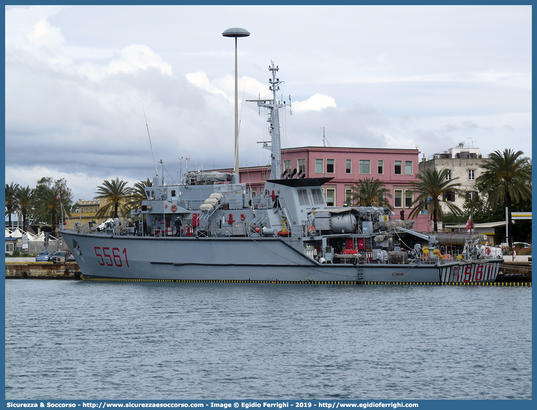 5561 "Rimini"
Marina Militare Italiana
Flotta Navale
Cacciamine
Classe Gaeta
Parole chiave: MM;M.M.;Marina;Militare;Italiana;Flotta;Navale;Cacciamine;Gaeta