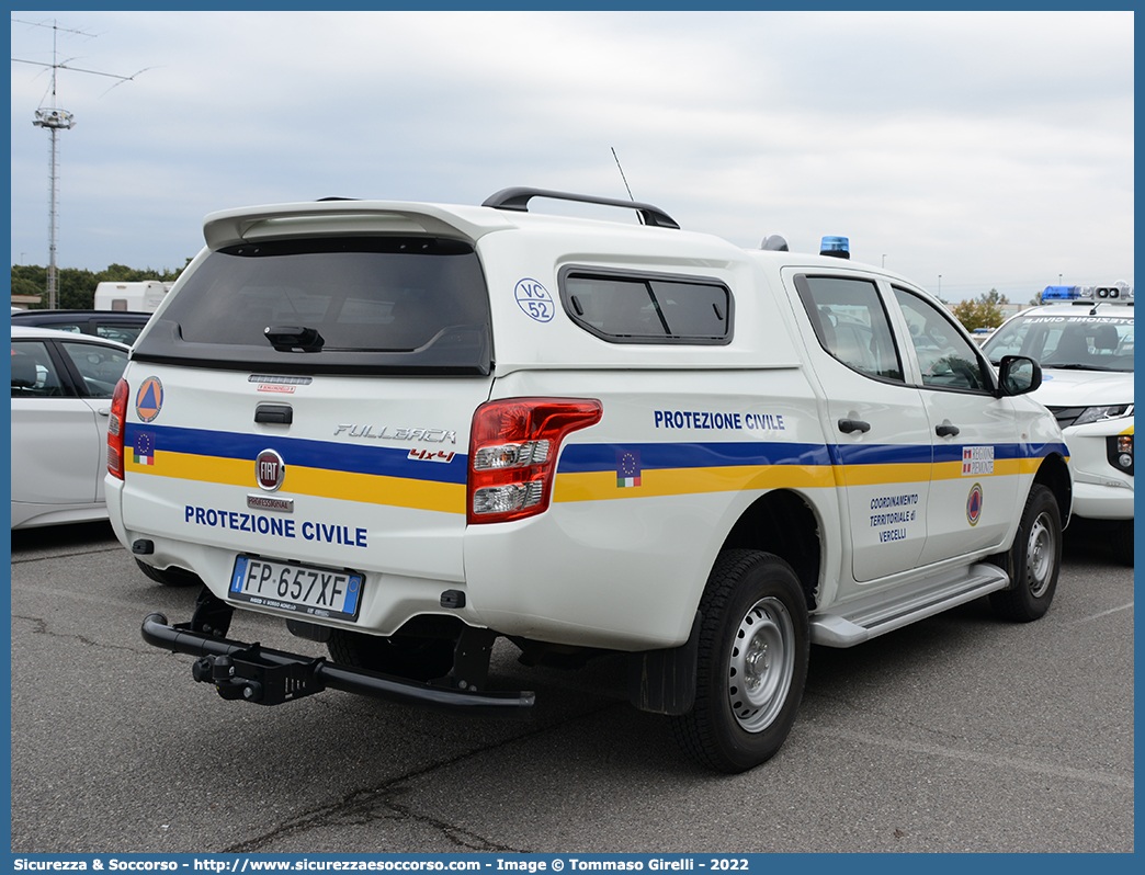 VC 52
Protezione Civile
Coordinamento Provinciale
di Vercelli
Fiat Fullback
Parole chiave: PC;P.C.;Protezione;Civile;Coordinamento;Provinciale;Vercelli;Fiat;Fullback