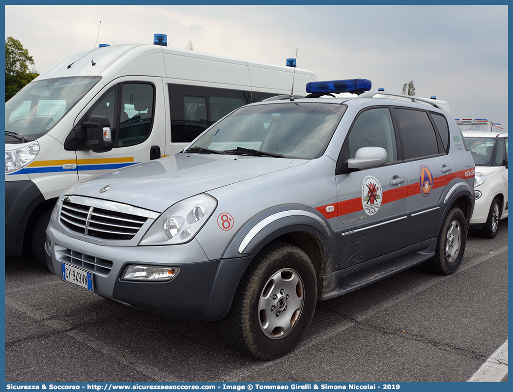 -
Protezione Civile
Associazione Volontari Antincendio Boschivo
Vittorio Veneto
Ssangyong Rexton I serie
Parole chiave: PC;P.C.;AIB;A.I.B.;AVAB;A.V.A.B;Protezione;Civile;Associazione;Volontari;Antincendio;Boschivo;Vittorio;Veneto;Ssangyong;Rexton