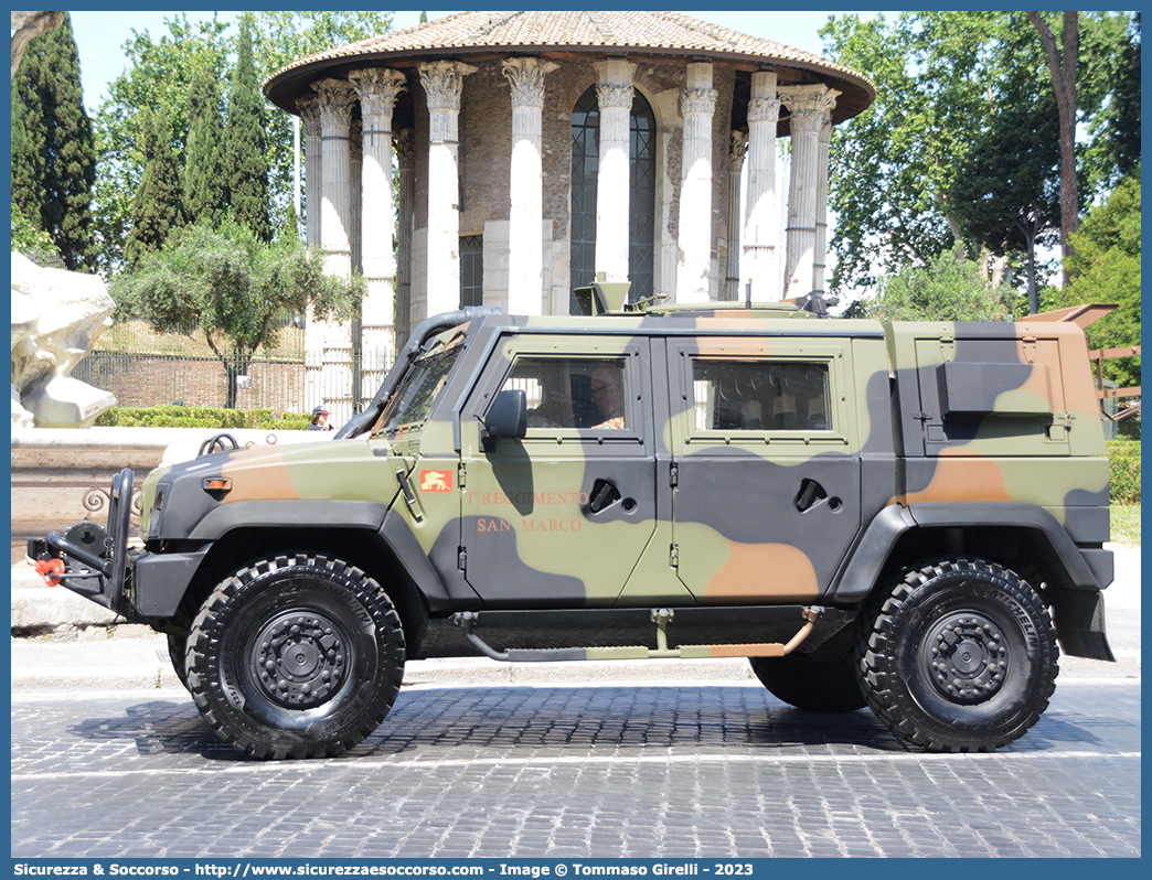 -
Marina Militare Italiana
Reggimento San Marco
Iveco VTLM Lince
Parole chiave: MMI;M.M.I.;Marina;Militare;Italiana;Reggimento;San Marco;Iveco;VTLM;V.T.L.M.;Lince