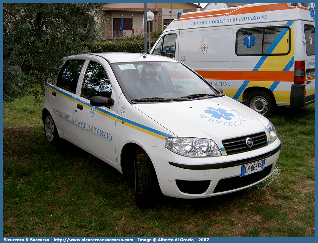 13
Misericordia di Campi Bisenzio
Fiat Punto III serie
Parole chiave: Misericordie;Misericordia;Campi Bisenzio;Fiat;Punto