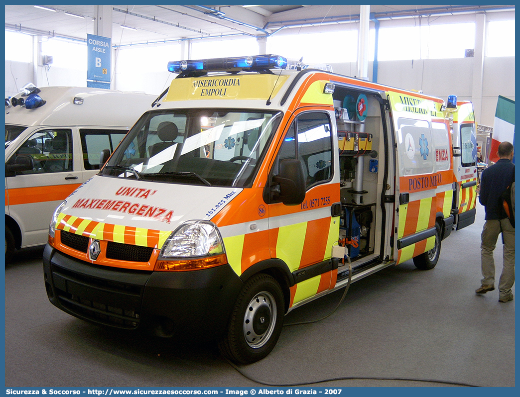 86
Misericordia di Empoli
Renault Master III serie
Allestitore MAF S.n.c.
Parole chiave: Misericordie;Misericordia;Renault;Master;MAF;M.A.F.;Mariani;Alfredo;Empoli