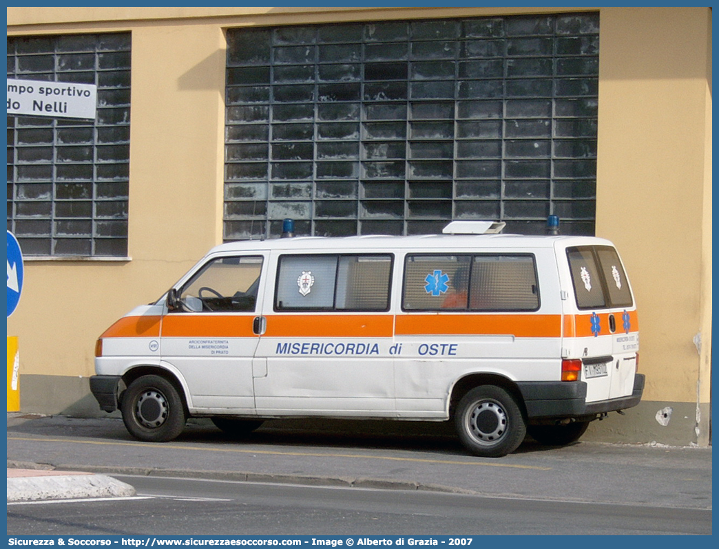 -
Misericordia di Oste
Volkswagen Transporter T4
Parole chiave: Misericordie;Misericordia;Ambulanza;Autoambulanza;Oste;Volkswagen;Transporter;T4