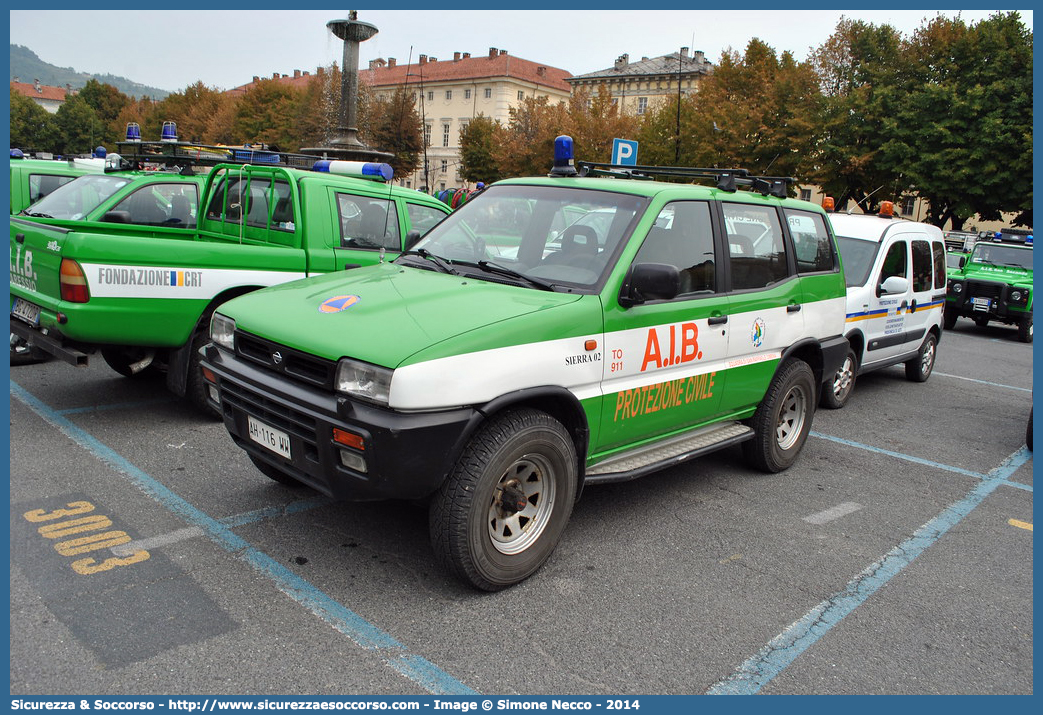 Corpo Volontari Antincendi Boschivi
Nissan Terrano I serie
Parole chiave: Corpo;Volontari;Antincendi;Boschivi;AIB;A.I.B.;Piemonte;Nissan;Terrano