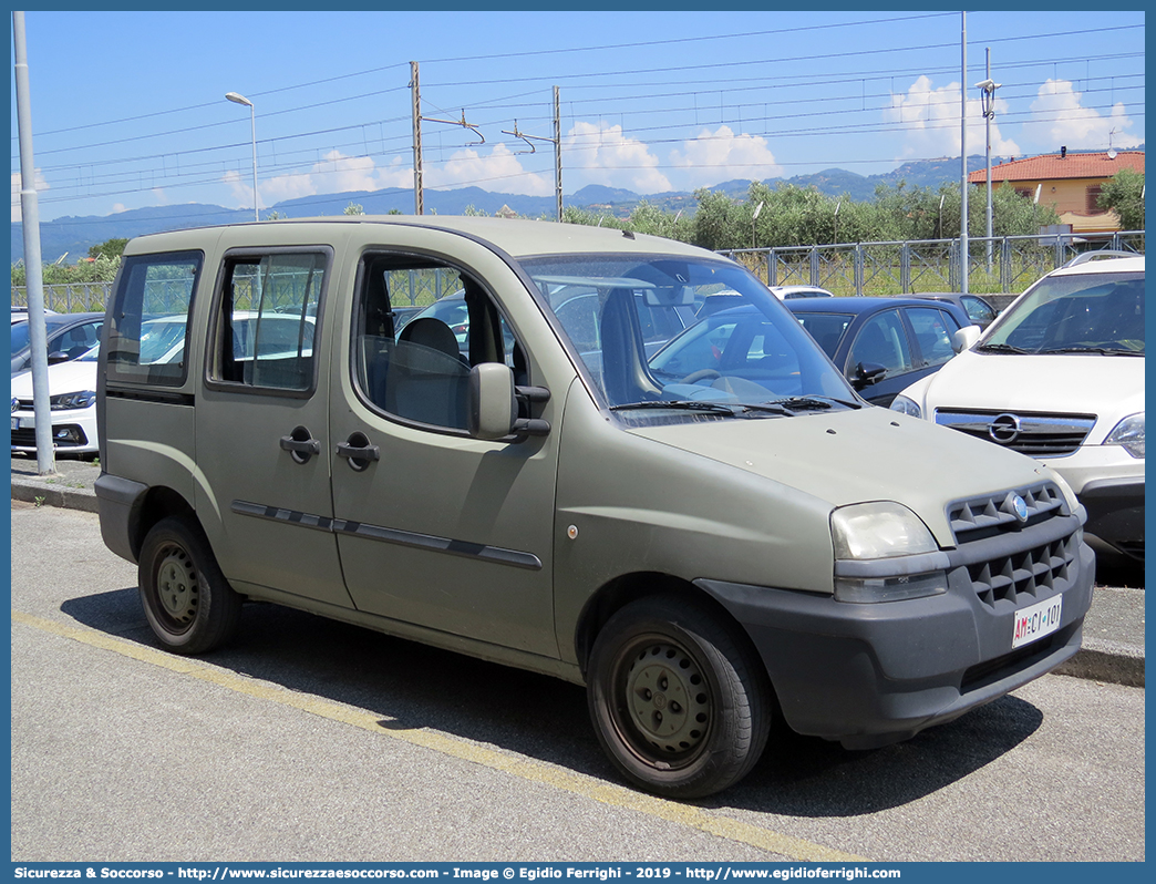 AM CI101
Aeronautica Militare Italiana
Fiat Doblò I serie
Parole chiave: AMI;A.M.I.;Aeronautica;Militare;Italiana;Fiat;Doblò