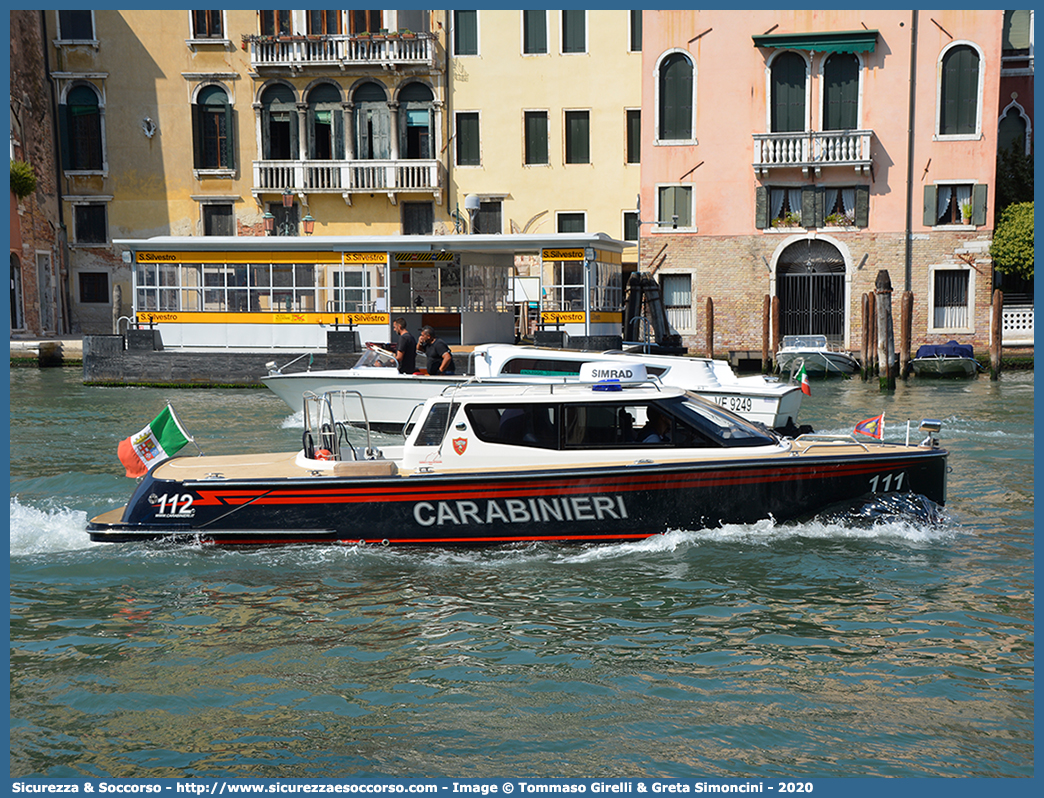 111
Arma dei Carabinieri
Reparto Operativo Nucleo Natanti
Motovedetta Costiera Classe 100
Allestitore Cantiere Motonautico 
S.Pietro di Castello S.r.l.
Parole chiave: CC;C.C.;Arma;Carabinieri;Servizio;Navale;Reparto;Operativo;Nucleo;Natanti;Motovedetta;Costiera;Classe;100