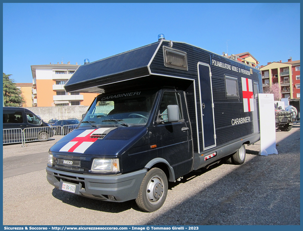 CC BA609
Arma dei Carabinieri
Servizio Sanitario
Iveco Daily II serie
