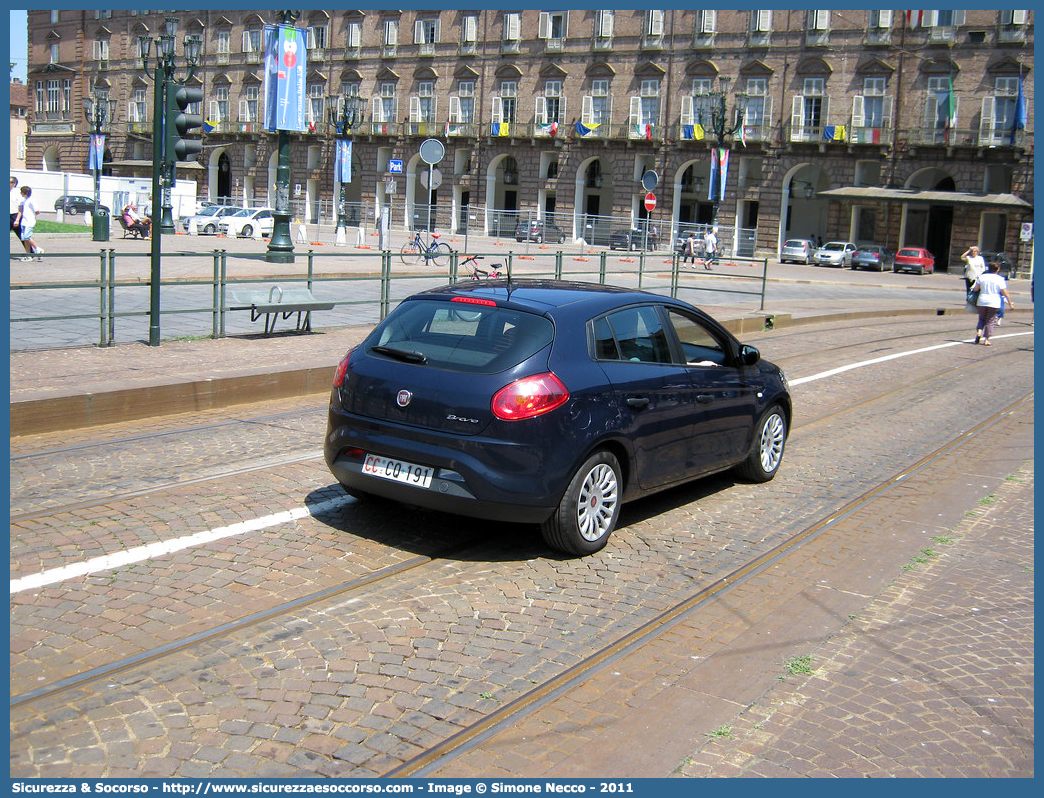 CC CQ191
Arma dei Carabinieri
Fiat Nuova Bravo
Parole chiave: CC;C.C.;Arma;dei;Carabinieri;Fiat;Nuova;Bravo