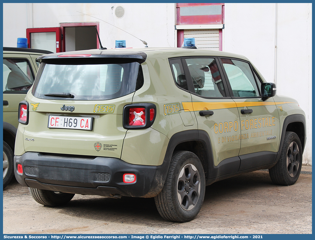 CFva H69 CA
Corpo Forestale
e di Vigilanza Ambientale
Regione Sardegna
Jeep Renegade I serie
Parole chiave: CFVA;C.F.V.A.;Corpo;Forestale;Vigilanza;Ambientale;Sardegna;Jeep;Renegade