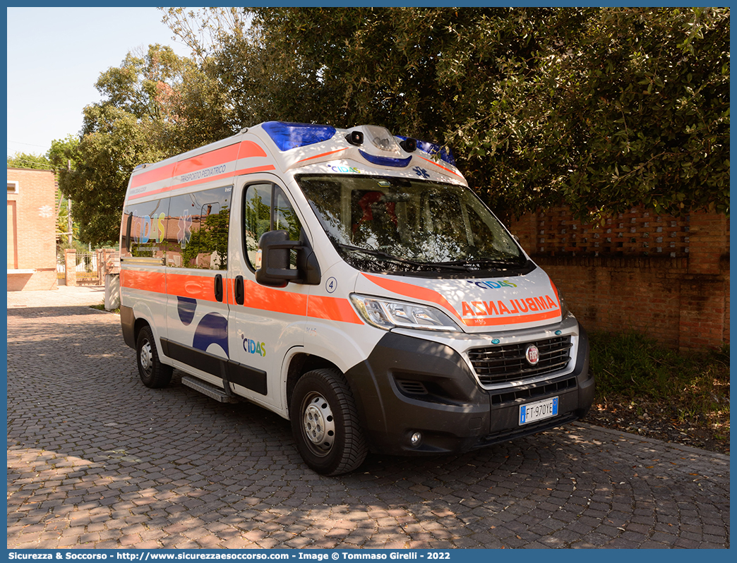 4
CIDAS
Cooperativa Inserimento Disabili
Assistenza Solidarietà
Fiat Ducato III serie restyling
Allestitore MAF S.n.c.
Parole chiave: CIDAS;Fiat;Ducato;X290;MAF;Ambulanza;Autoambulanza