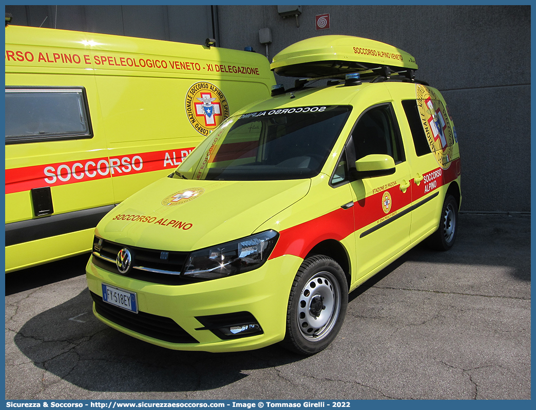 -
Corpo Nazionale
Soccorso Alpino e Speleologico
Delegazione Alpina
XI Prealpi Venete
Stazione Padova
Volkswagen Caddy V serie
Allestitore Maritan S.r.l.
Parole chiave: CNSAS;C.N.S.A.S.;Corpo;Nazionale;Soccorso;Alpino;Speleologico;Veneto;SASV;S.A.S.V.;Volkswagen;Caddy;Maritan