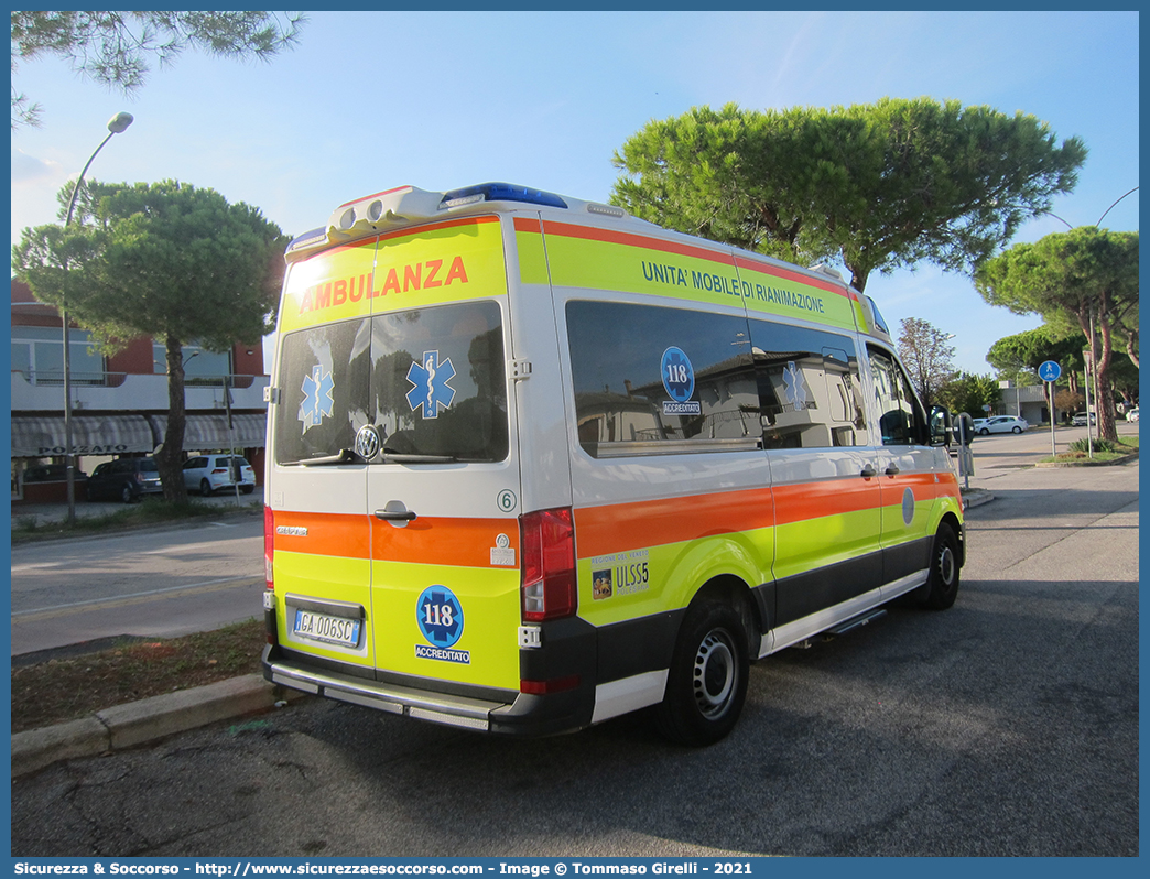 6
Soc. Coop. Soc. Fra Militi Volontari 
della Croce Verde di Porto Tolle
Volkswagen Crafter II serie
Allestitore Ambitalia S.p.A.
Parole chiave: Soc.;Coop.;Militi;Volontari;Croce;Verde;Porto;Tolle;Volkswagen;Crafter;Ambitalia