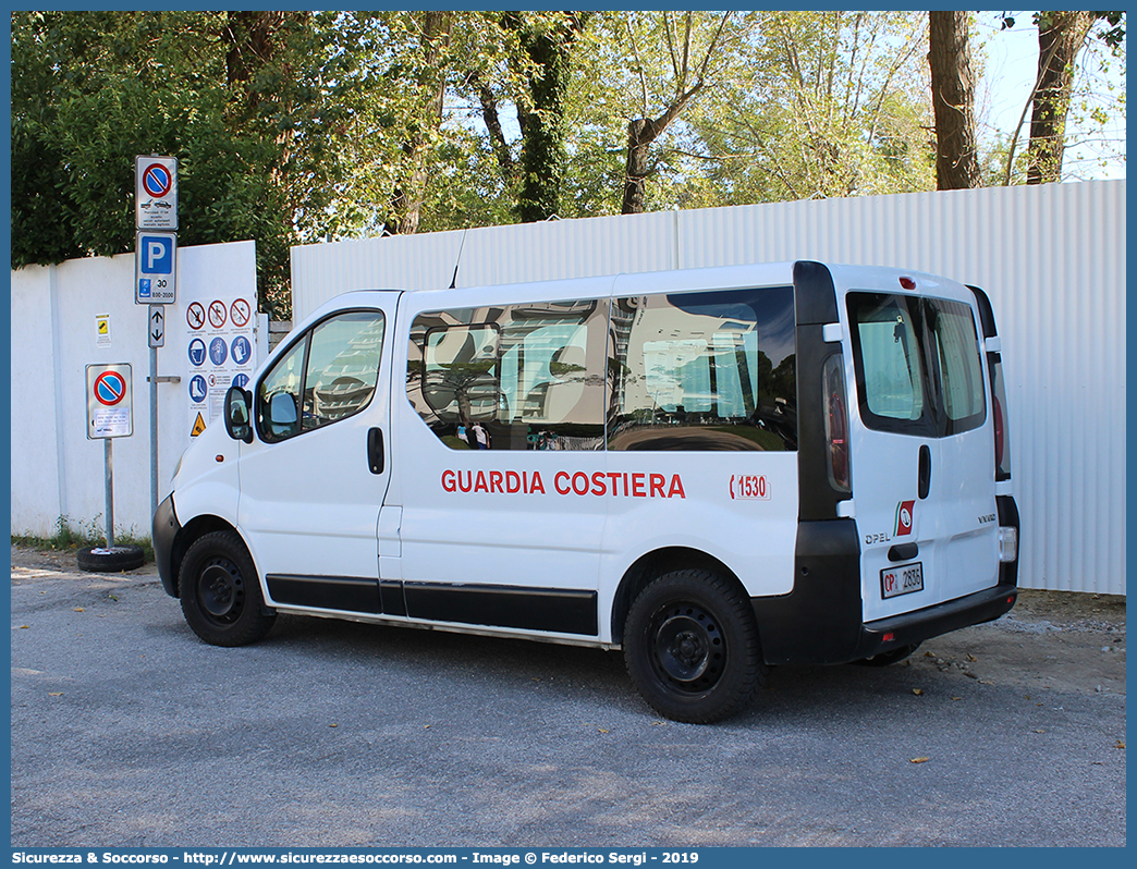 CP 2836
Corpo delle Capitanerie di Porto
Guardia Costiera 
Opel Vivaro I serie
(variante)
Parole chiave: CP;C.P.;GC;G.C.;Guardia;Costiera;Capitaneria;Capitanerie;di;Porto;Opel;Vivaro