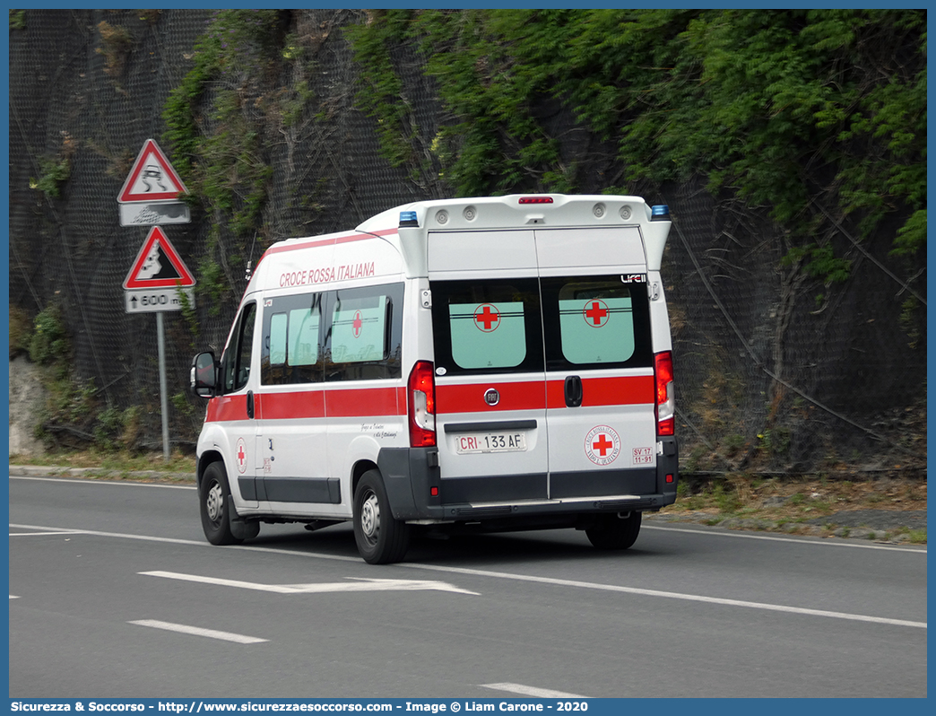 CRI 133AF
Croce Rossa Italiana
Vado Ligure - Quiliano (SV)
Fiat Ducato III serie restyling
Allestitore Aricar S.p.A.
Parole chiave: CRI;C.R.I.;Croce;Rossa;Italiana;Fiat;Ducato;X290;Vado Ligure;Quiliano;Aricar