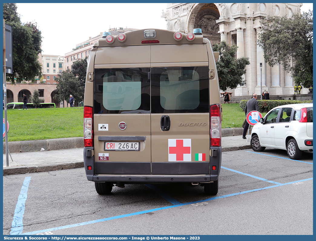 CRI 246AC
Croce Rossa Italiana
Corpo Militare
Fiat Ducato III serie
Allestitore Mobitecno - NewCoCar S.r.l.
Parole chiave: CRIM;C.R.I.M.;Croce;Rossa;Italiana;Corpo;Militare;Fiat;Ducato;Mobitecno;NewCoCar