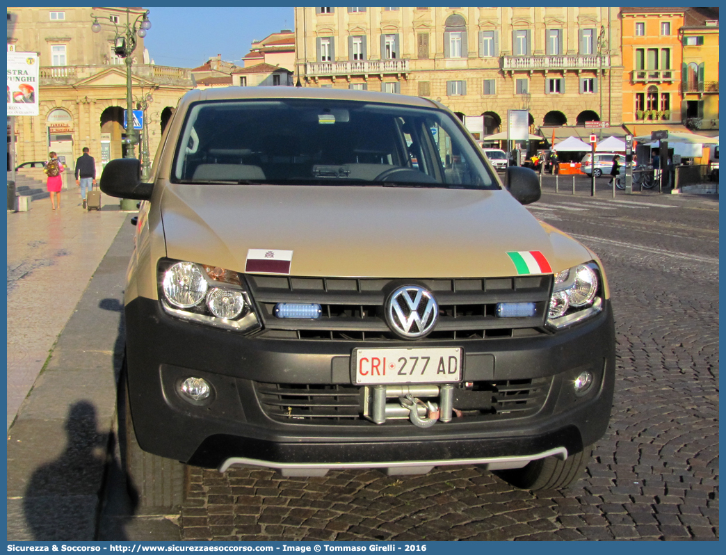 CRI 277AD
Croce Rossa Italiana
Corpo Militare
Volkswagen Amarok
Allestitore Aris S.p.A.
Parole chiave: CRIM;CRI;C.R.I.;C.R.I.M.;Croce;Rossa;Italiana;Corpo;Militare;Volkswagen;Amarok