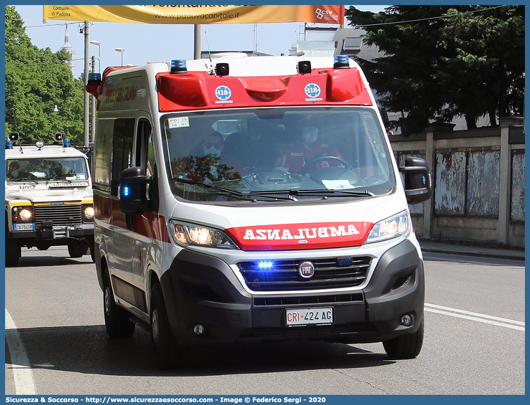 CRI 424AG
Croce Rossa Italiana
Padova
Fiat Ducato III serie restyling
Allestitore EDM S.r.l.
Parole chiave: CRI;C.R.I.;Croce;Rossa;Italiana;Fiat;Ducato;X290;Terme Euganee;Orion