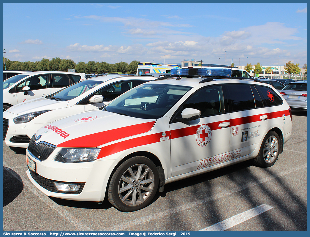 CRI 581AE
Croce Rossa Italiana
Casina (RE)
Skoda Octavia Wagon IV serie
Allestitore Ambitalia S.p.A.
Parole chiave: CRI;C.R.I.;Croce;Rossa;Italiana;Automedica;Auto Medica;Automedicalizzata;Auto Medicalizzata;Skoda;Octavia;Wagon;Casina;Ambitalia