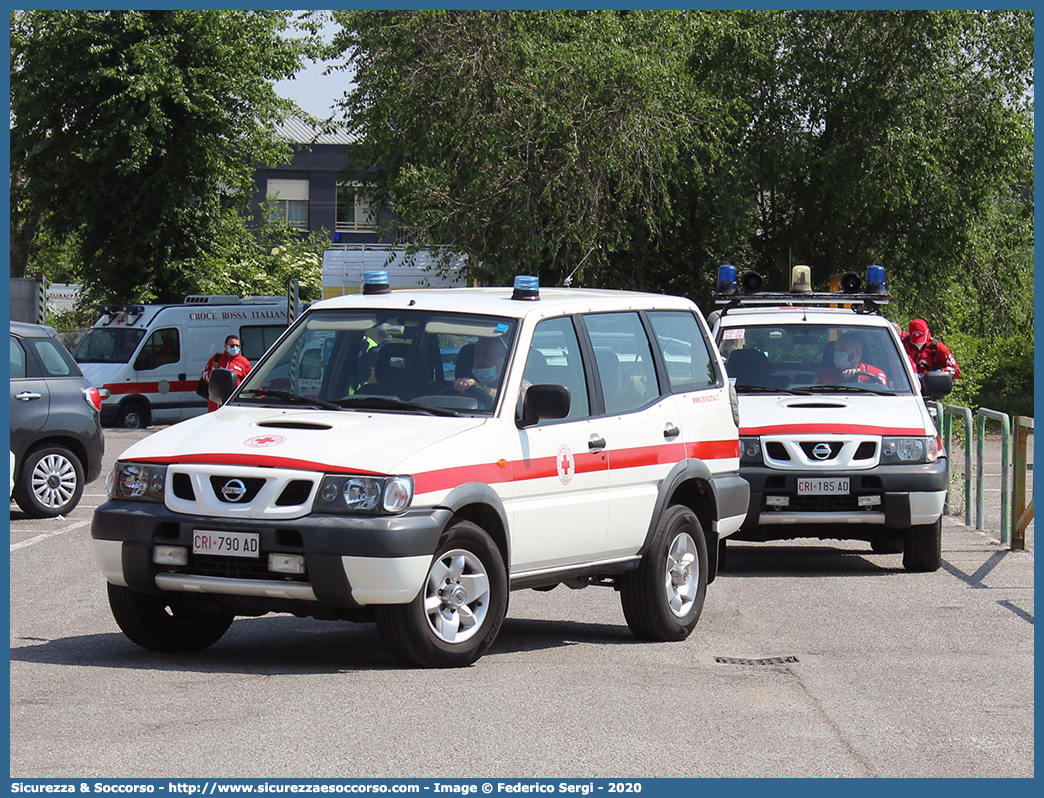 CRI 790AD
Croce Rossa Italiana
Padova
Nissan Terrano II serie
Parole chiave: CRI;C.R.I.;Croce;Rossa;Italiana;Padova;Nissan;Terrano