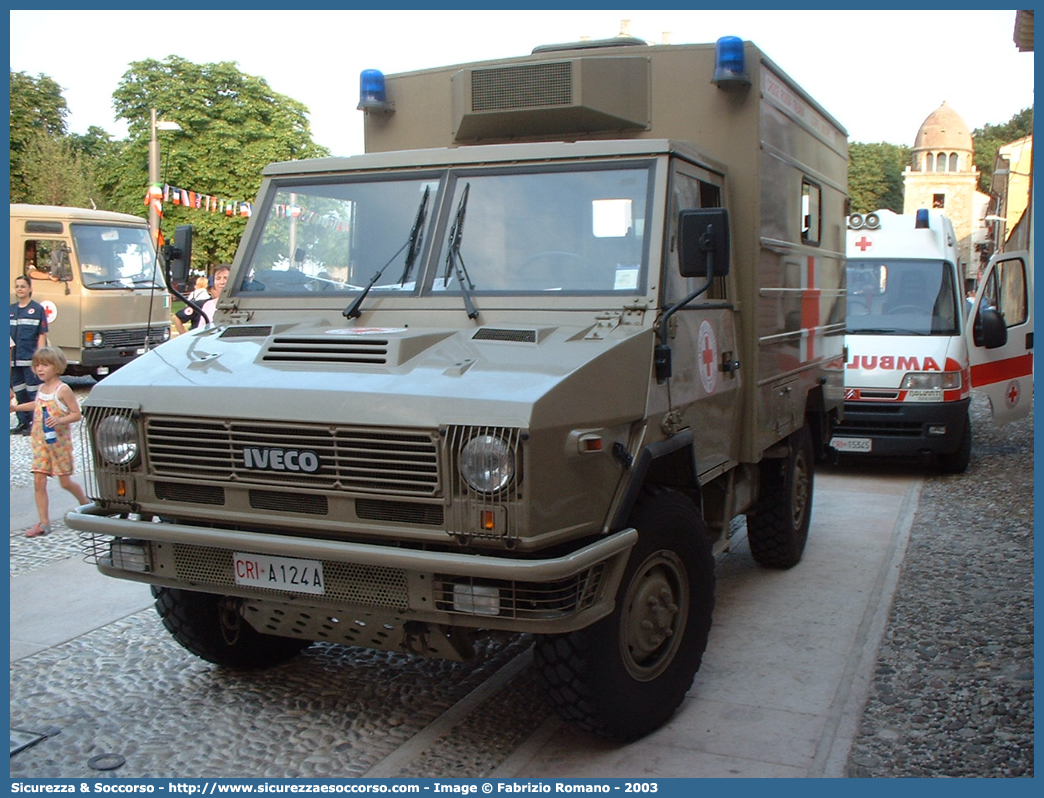 CRI A124A
Croce Rossa Italiana
Corpo Militare
Iveco VM 90
Allestitore Mussa & Graziano S.r.l.
Parole chiave: CRIM;C.R.I.M.;Croce;Rossa;Italiana;Corpo;Militare;Iveco;VM90;VM;90;Mussa;Graziano