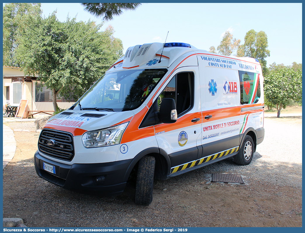 3
Volontari Soccorso
Costa Sud Est Villasimius
Ford Transit IV serie
Allestitore Alessi e Becagli S.n.c.
Parole chiave: Volontari;Soccorso;Costa;Sud;Est;Villasimius;Ford;Transit;Alessi e Becagli