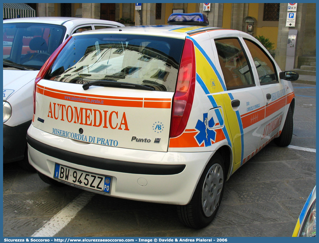 -
Misericordia di Prato
Fiat Punto II serie
Allestitore Alessi e Becagli S.n.c.
Parole chiave: Misericordie;Misericordia;Prato;Automedica;Fiat;Punto;Alessi;Becagli