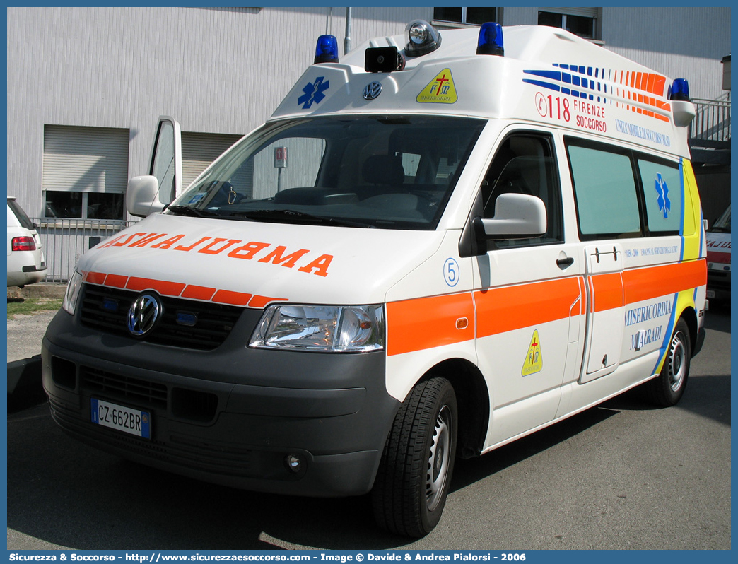 5
Misericordia di Marradi
Volkswagen Transporter T5
Allestitore EDM S.r.l.
Parole chiave: Misericordie;Misericordia;Ambulanza;Autoambulanza;Volkswagen;Transporter;T5;EDM;E.D.M.;Marradi