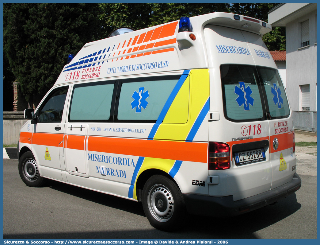 5
Misericordia di Marradi
Volkswagen Transporter T5
Allestitore EDM S.r.l.
Parole chiave: Misericordie;Misericordia;Ambulanza;Autoambulanza;Volkswagen;Transporter;T5;EDM;E.D.M.;Marradi