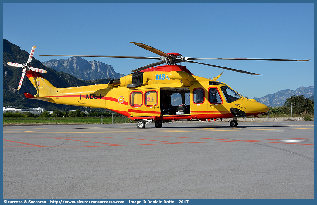 I-NOST
Corpo Permanente dei Vigili del Fuoco Trento
Nucleo Elicotteri
AgustaWestland AW139
Parole chiave: VF;V.F.;Vigili del Fuoco;Vigili;Fuoco;Corpo;Permanente;Trento;Nucleo;Elicotteri;Agusta;Westland;AW139