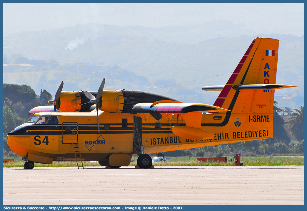 S4 I-SRME
SOREM
Canadair CL215
Parole chiave: SOREM;Canadair;CL415