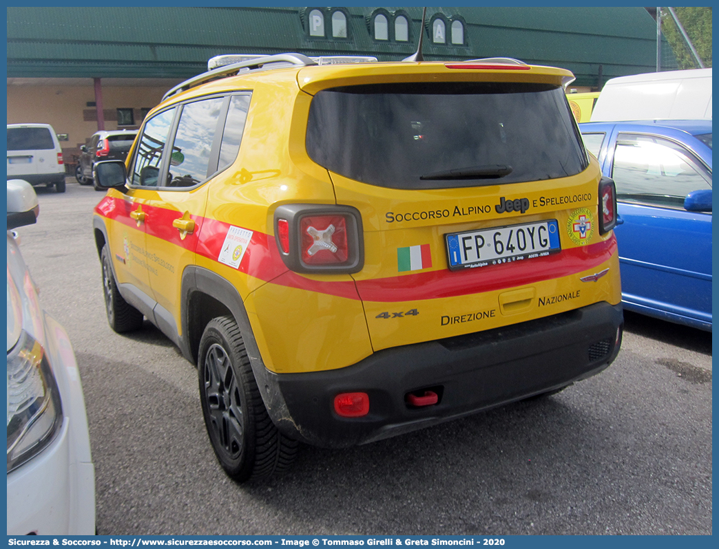 -
Corpo Nazionale
Soccorso Alpino e Speleologico
Direzione Nazionale
Jeep Renegade I serie
Parole chiave: CNSAS;C.N.S.A.S.;Corpo;Nazionale;Soccorso;Alpino;Speleologico;Direzione;Nazionale;Jeep;Renegade