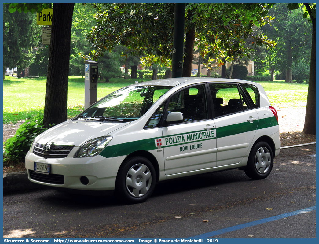 -
Polizia Municipale
Comune di Novi Ligure
Toyota Corolla Verso II serie
Parole chiave: PL;P.L.;PM;P.M.;Polizia;Locale;Municipale;Novi Ligure;Toyota;Corolla;Verso