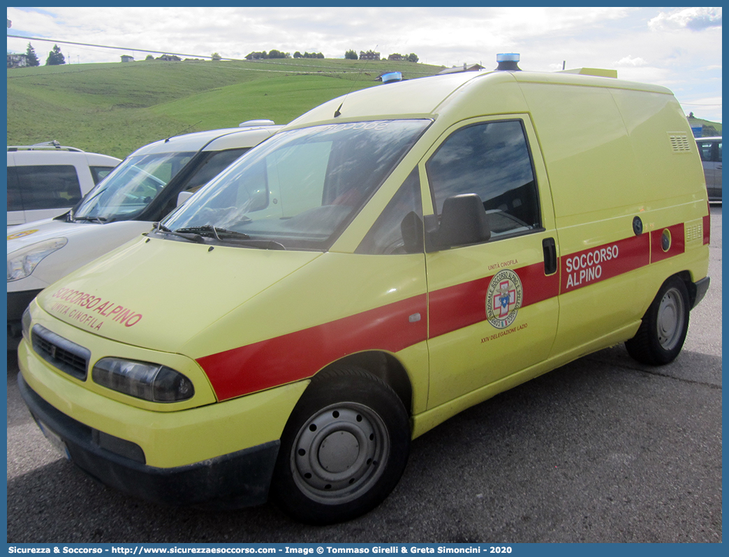 -
Corpo Nazionale
Soccorso Alpino e Speleologico
Delegazione Alpina XXIV Lazio
Fiat Scudo II serie
Parole chiave: CNSAS;C.N.S.A.S.;Corpo;Nazionale;Soccorso;Alpino;Speleologico;Delegazione;Alpina;XXIV;Lazio;Fiat;Scudo