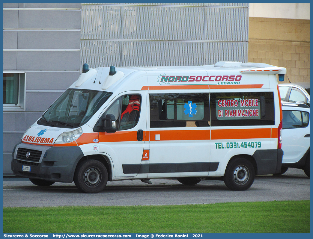 210
Nordsoccorso Legnano
Fiat Ducato III serie
Allestitore Orion S.r.l.
Parole chiave: Nordsoccorso;Legnano;Ambulanza;Fiat;Ducato;X250;Orion