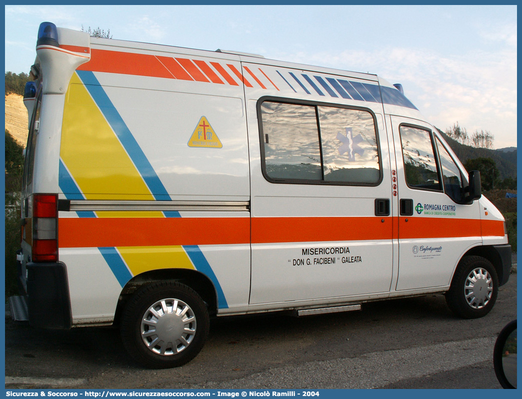 -
Misericordia di Galeata
Fiat Ducato III serie
Allestitore EDM S.r.l.
Parole chiave: Misericordie;Misericordia;Ambulanza;Autoambulanza;Fiat;Ducato;EDM;E.D.M.;Galeata