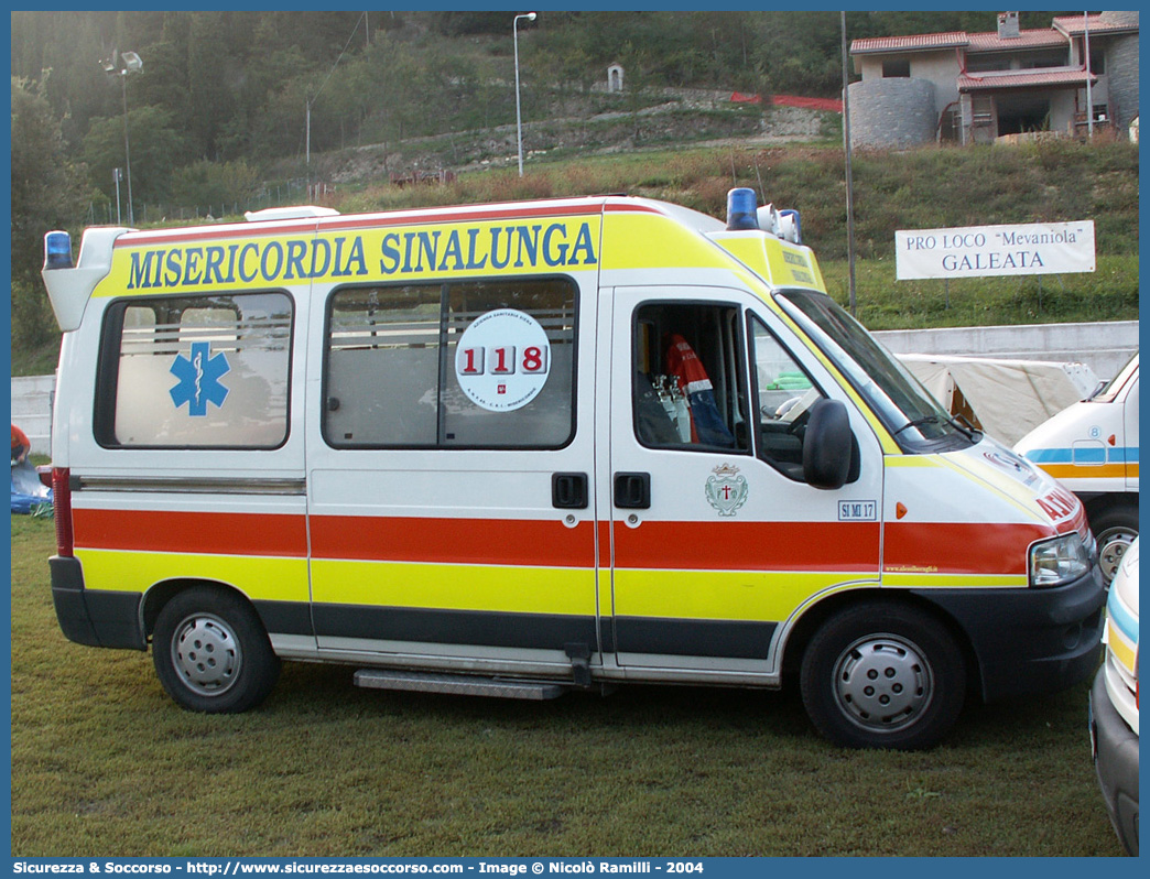 SI MI 17
Misericordia Sinalunga
Fiat Ducato II serie restyling
Allestitore Alessi e Becagli S.n.c.
Parole chiave: Misericordie;Misericordia;Ambulanza;Autoambulanza;Fiat;Ducato;Alessi e Becagli;Sinalunga