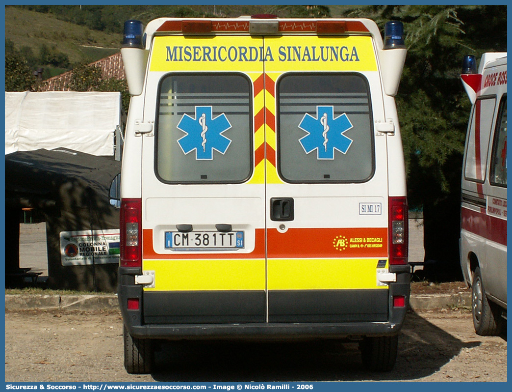 SI MI 17
Misericordia Sinalunga
Fiat Ducato II serie restyling
Allestitore Alessi e Becagli S.n.c.
Parole chiave: Misericordie;Misericordia;Ambulanza;Autoambulanza;Fiat;Ducato;Alessi e Becagli;Sinalunga