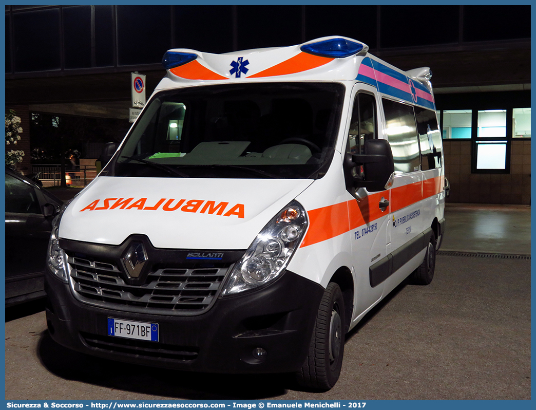 -
O.P. Pubblica Assistenza Terni ODV
Renault Master IV serie
Allestitore Bollanti S.r.l.
Parole chiave: O.P.;OP;P.A.;PA;Opera;Pia;Pubblica;Assistenza;Terni;Renault;Master;Bollanti;Ambulanza;Autoambulanza