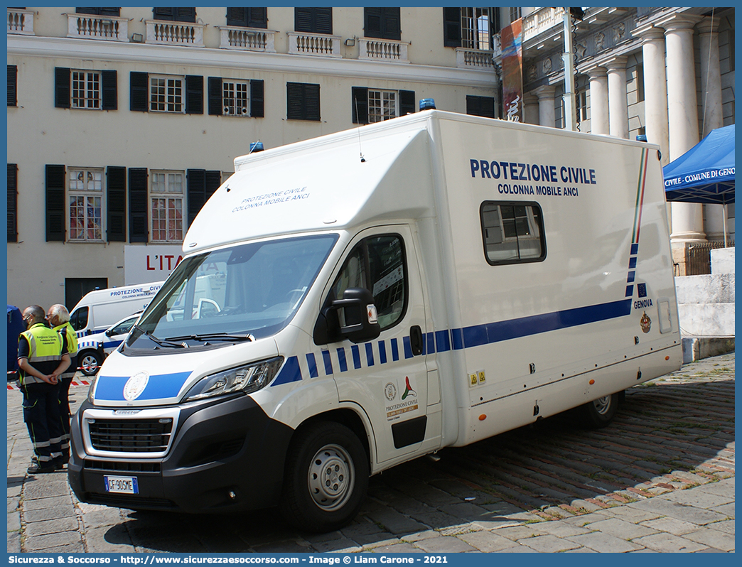 -
Protezione Civile
Colonna Mobile A.N.C.I.
Genova
Peugeot Boxer III serie restyling
Allestitore GGG Elettromeccanica S.r.l.
Parole chiave: PC;P.C.;Protezione;Civile;Genova;ANCI;A.N.C.I.;Colonna;Mobile;Peugeot;Boxer;GGG;Elettromeccanica