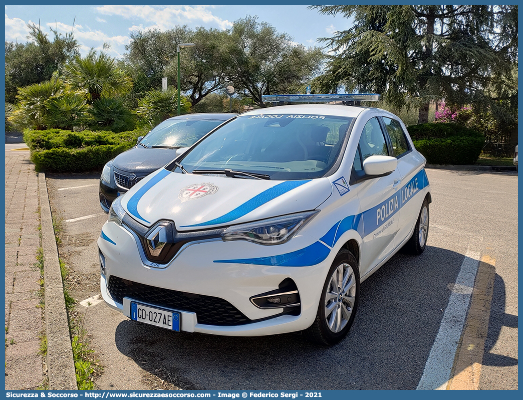 -
Polizia Locale
Comune di Girasole
Renault Zoe
Parole chiave: PM;P.M.;PL;P.L.;Polizia;Municipale;Locale;Girasole;Renault;Zoe