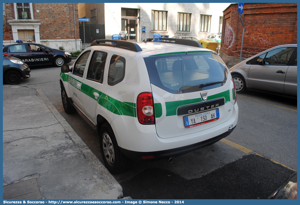 Polizia Locale YA150AH
Polizia Locale
Comune di Garessio
Dacia Duster I serie
Allestitore Ciabilli S.r.l.
Parole chiave: PL;P.L.;PM;P.M.;Polizia;Locale;Municipale;Garessio;Dacia;Duster;Ciabilli