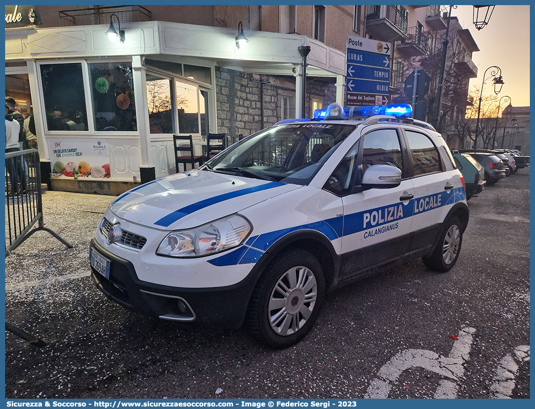 Polizia Locale YA269AH
Polizia Locale
Comune di Calangianus
Fiat Sedici II serie
Allestitore Ciabilli S.r.l.
Parole chiave: PL;PM;P.L.;P.M.;Polizia;Locale;Municipale;Calangianus