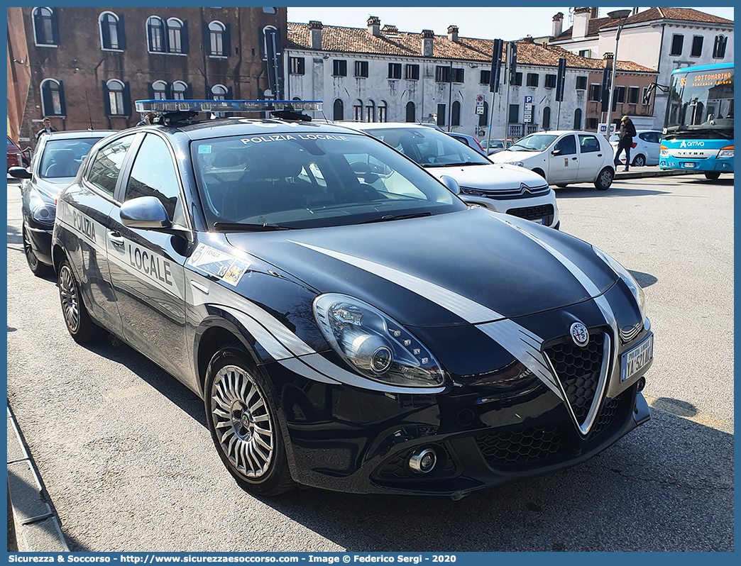 Polizia Locale YA521AK
Polizia Locale
Comune di Venezia
Alfa Romeo Nuova Giulietta
I serie II restyling
Parole chiave: PL;P.L.;PM;P.M.;Polizia;Locale;Municipale;Venezia;Alfa Romeo;Nuova;Giulietta